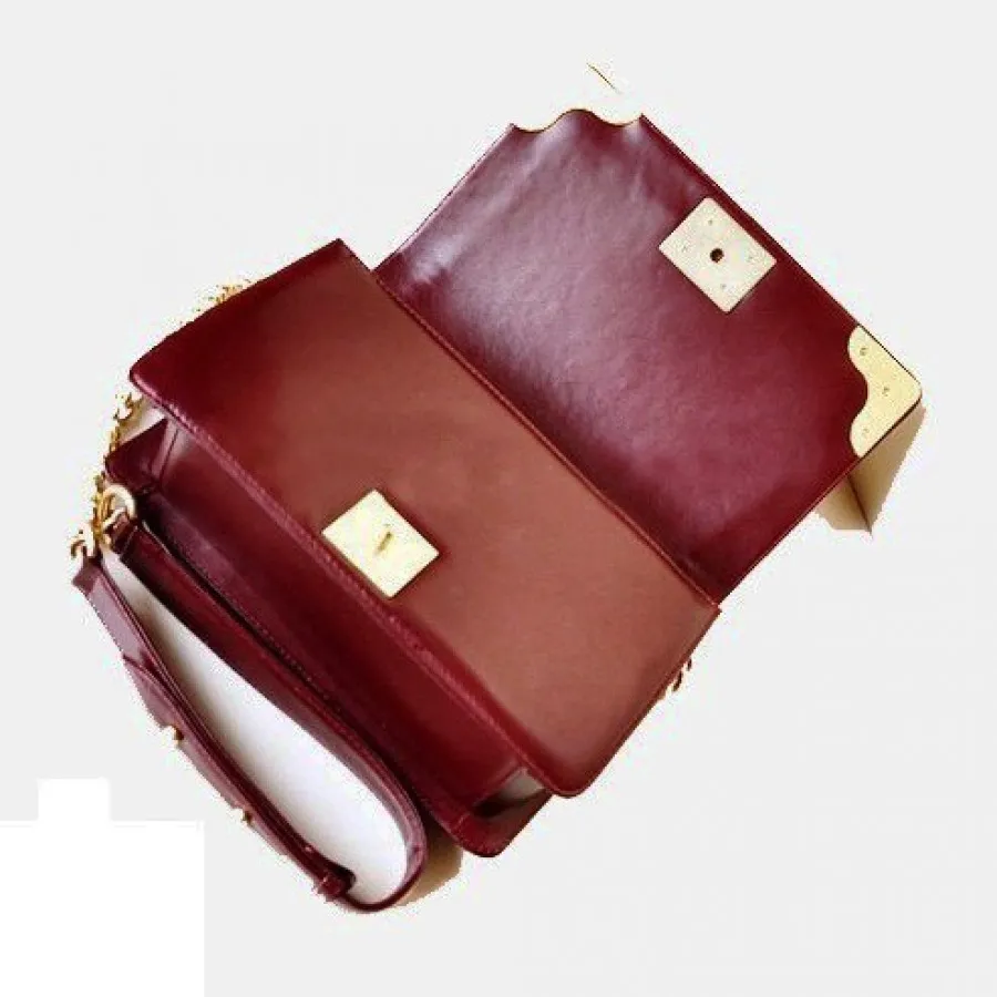 کیف زرشکی شنل