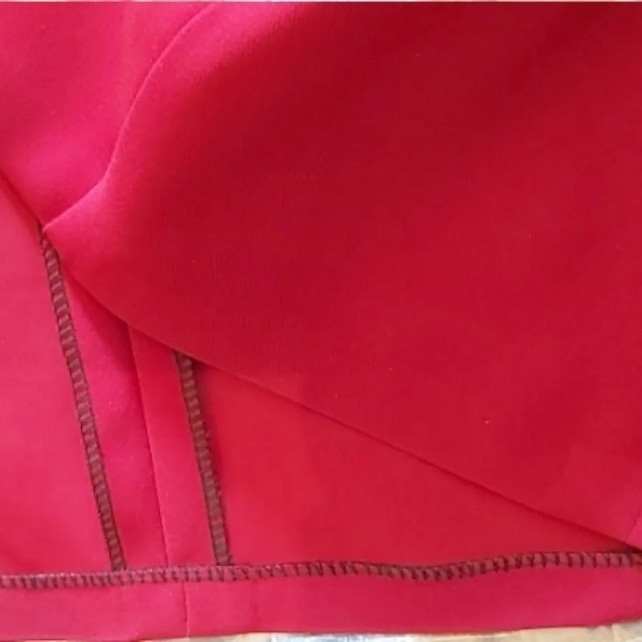 کت قرمز یلدایی کرپ