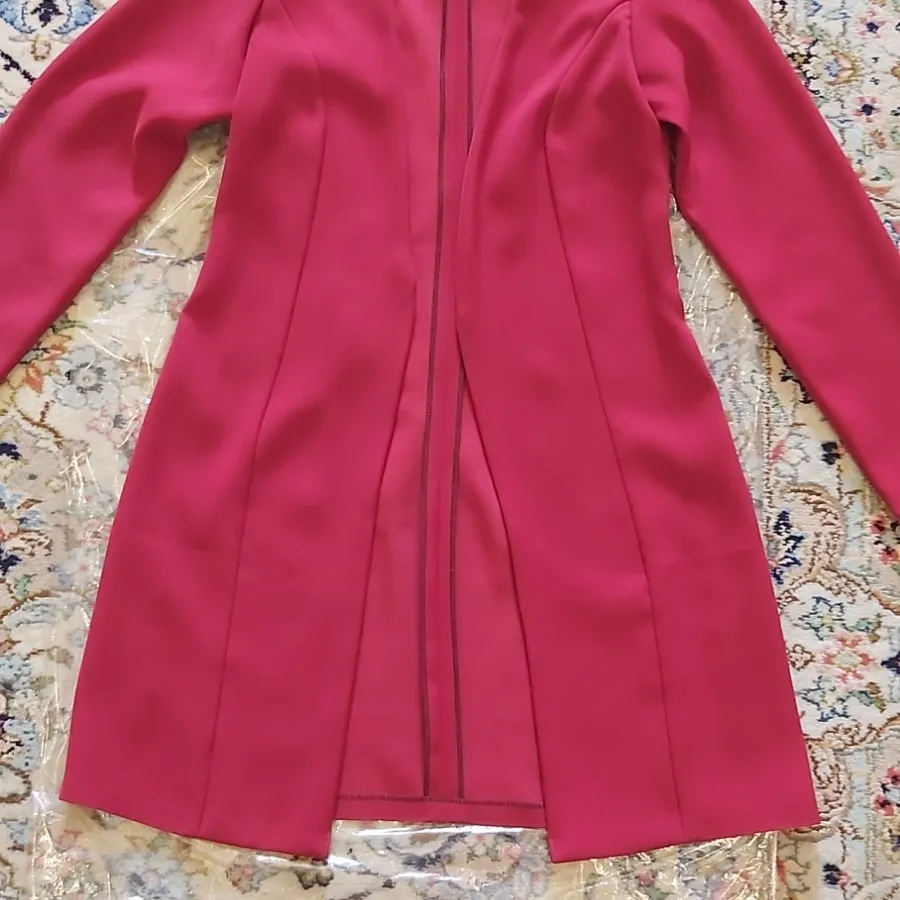 کت قرمز یلدایی کرپ