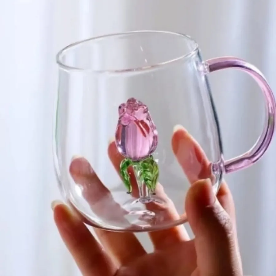 ماگ گل رز پینترستی