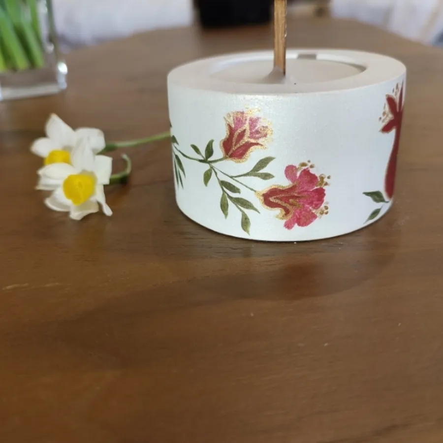 شمع ظرفی یلدایی