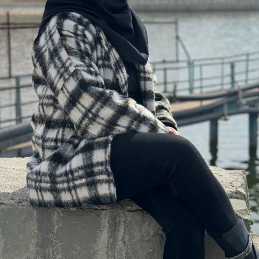 پالتو چهارخانه