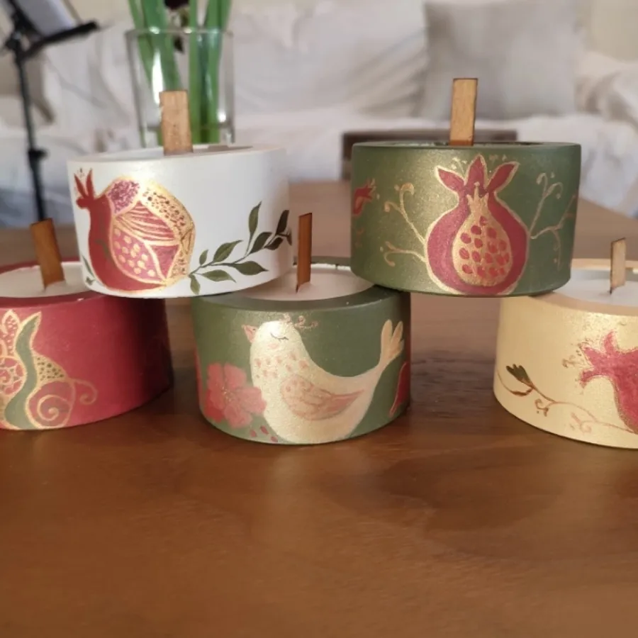 شمع دست ساز یلدایی