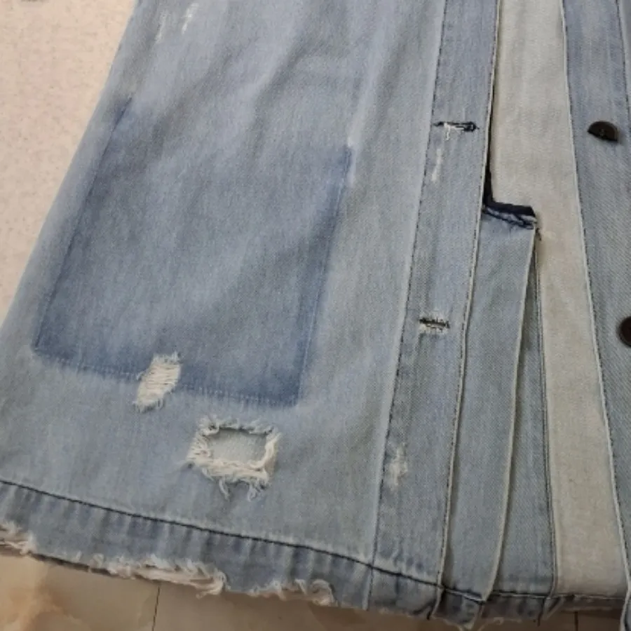 مانتو جین زنانه