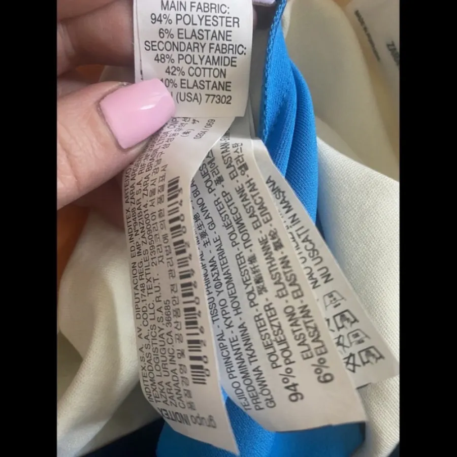 پیراهن دکولته زارا Zara