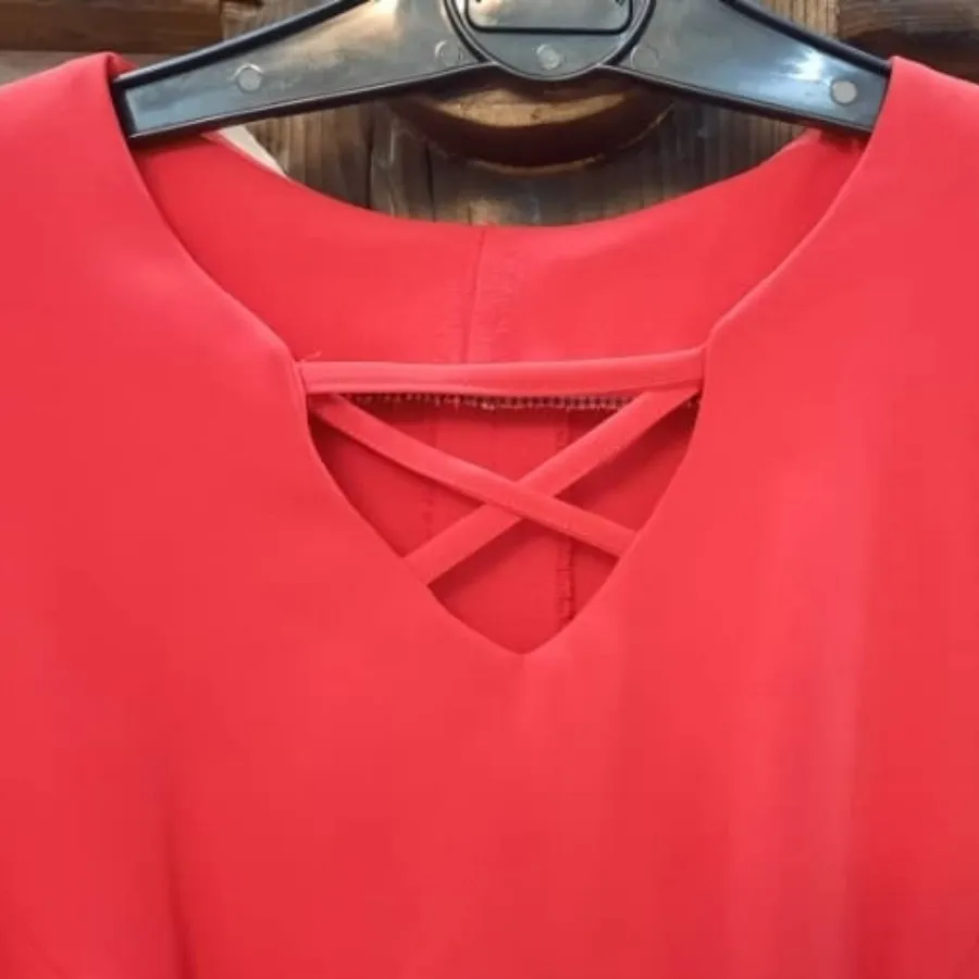 شومیز زنانه قرمز