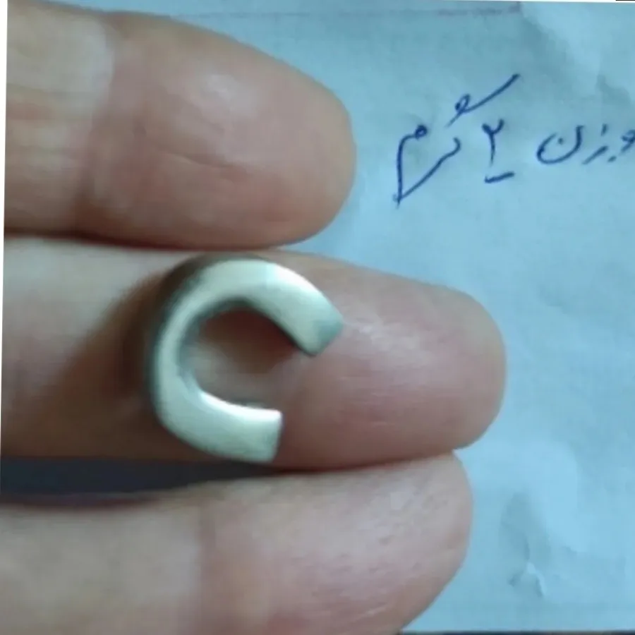 پلاک نقره نعل اسب