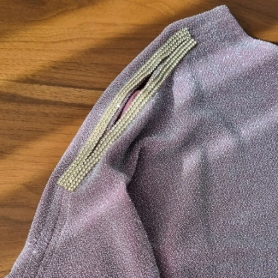 پیراهن لمه صورتی