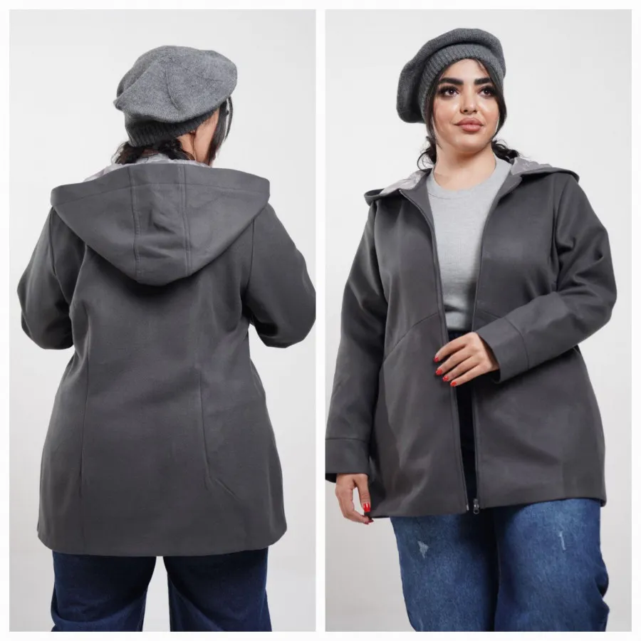 پالتو هودی سایز بزرگ