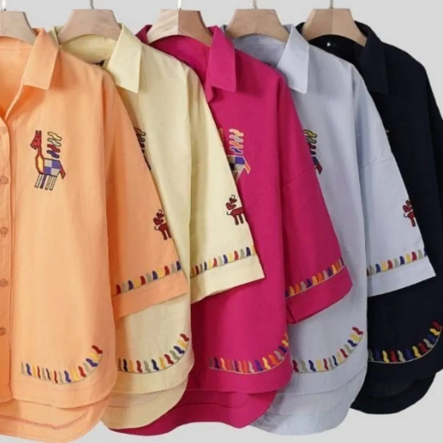 شومیز گلدوزی