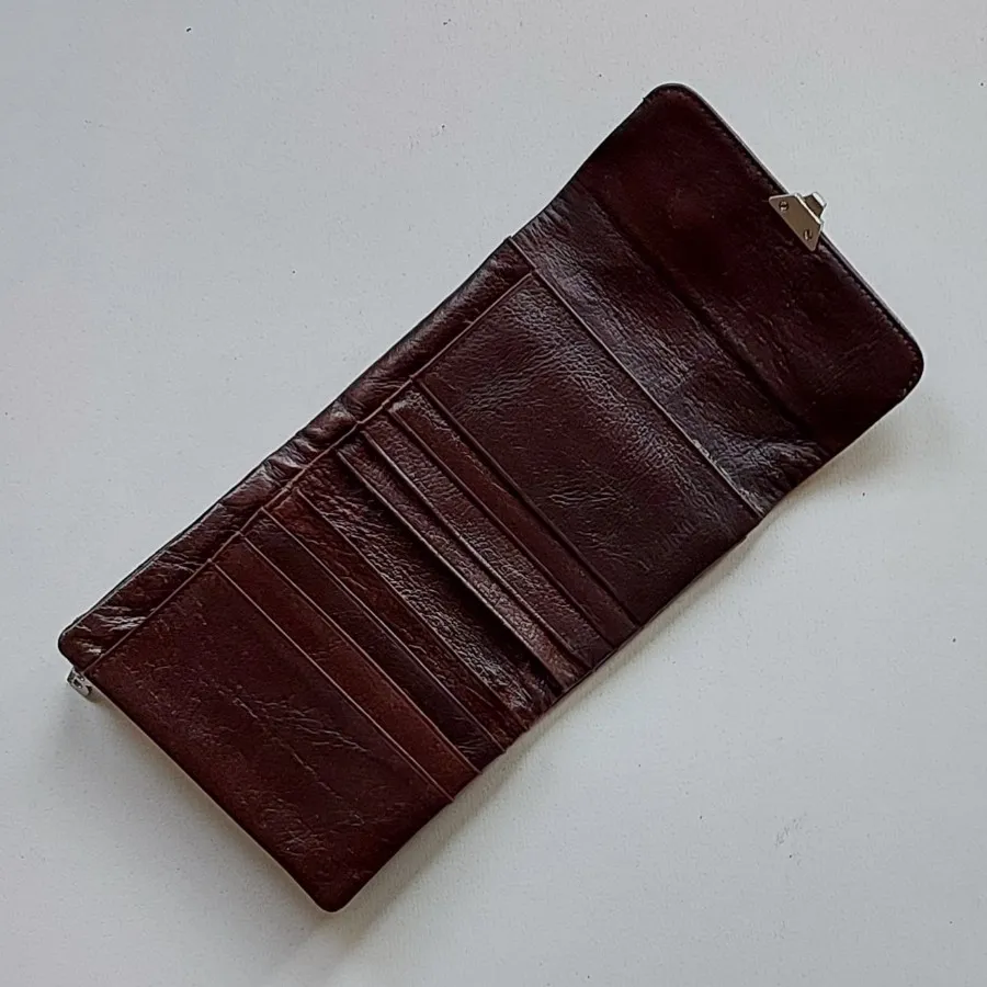 کیف پول چرم بابینی