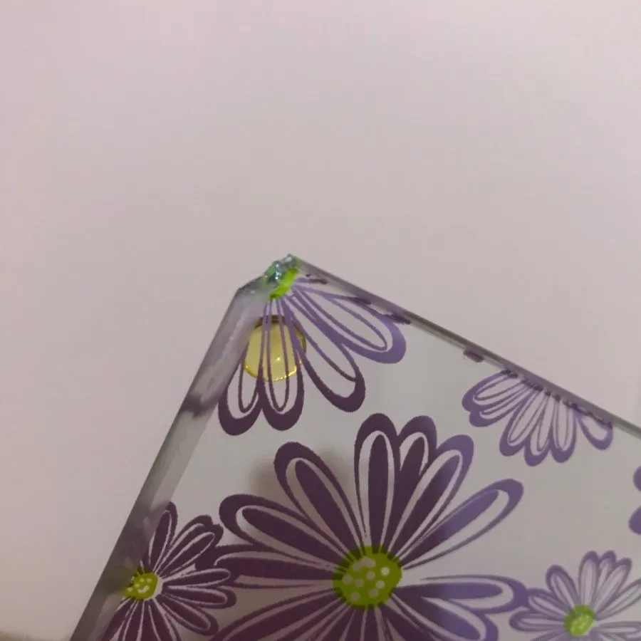 زیر لیوانی قشنگ بنفش