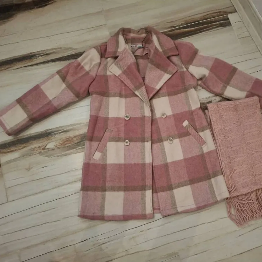 کت چهارخانه زنانه