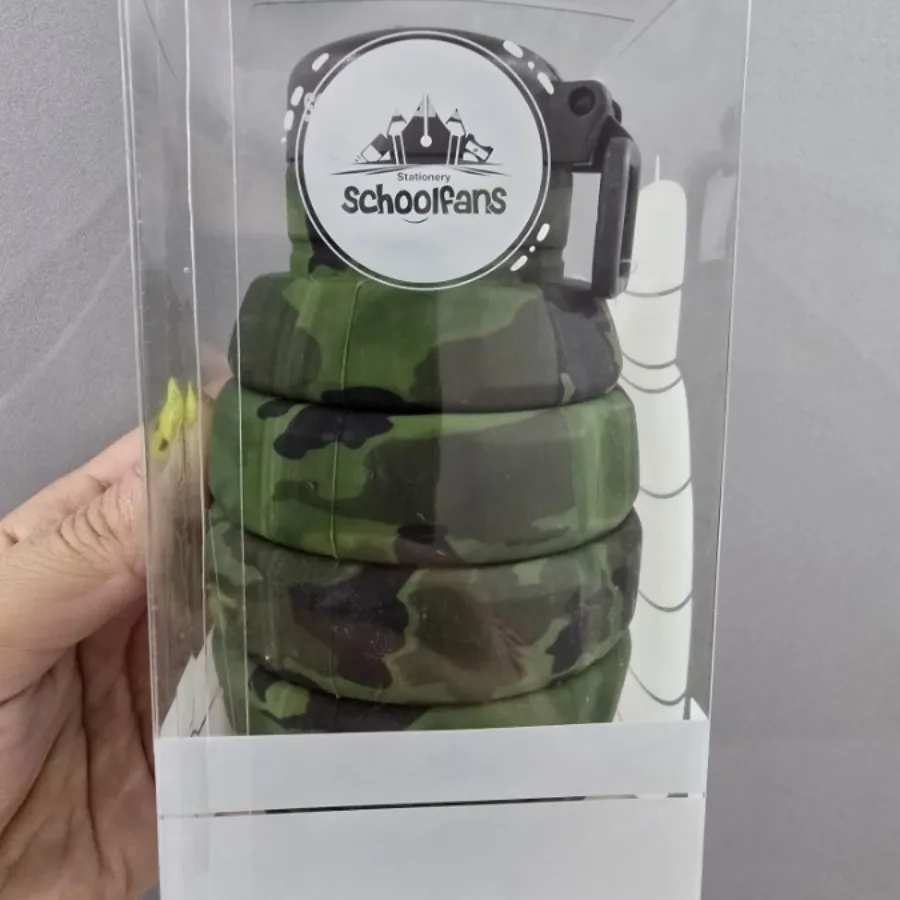 قمقمه سیلیکونی اسکول فن