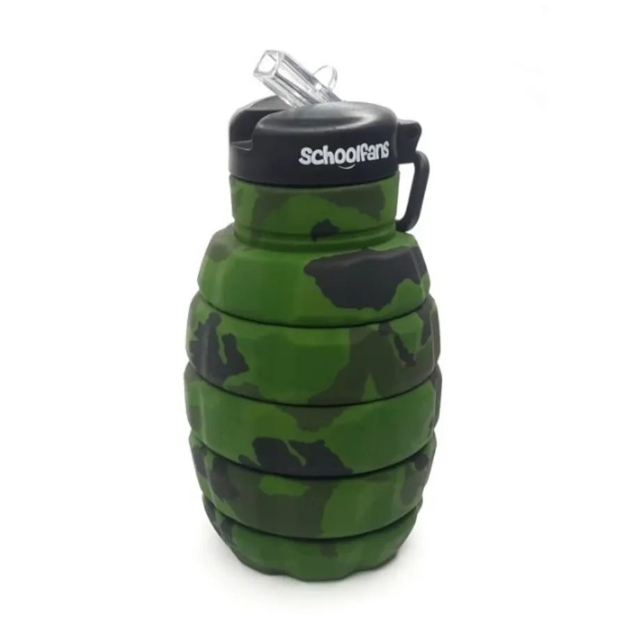 قمقمه سیلیکونی اسکول فن