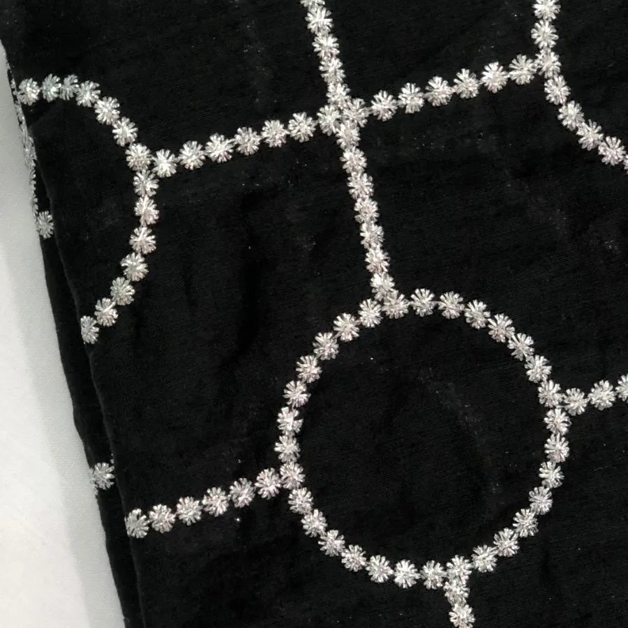 پارچه لینن سوزندوزی