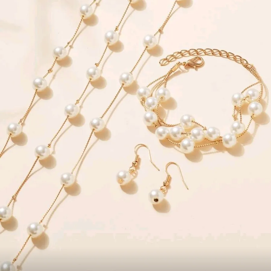 ست مرواریدی سه لاین