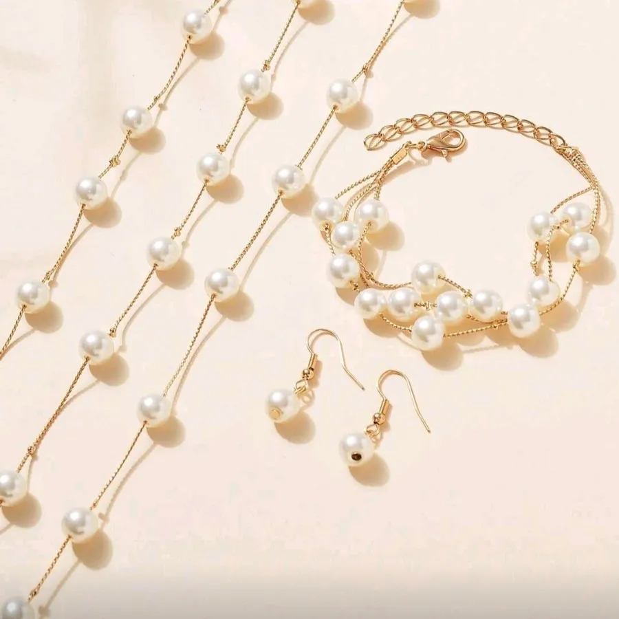 ست مرواریدی سه لاین