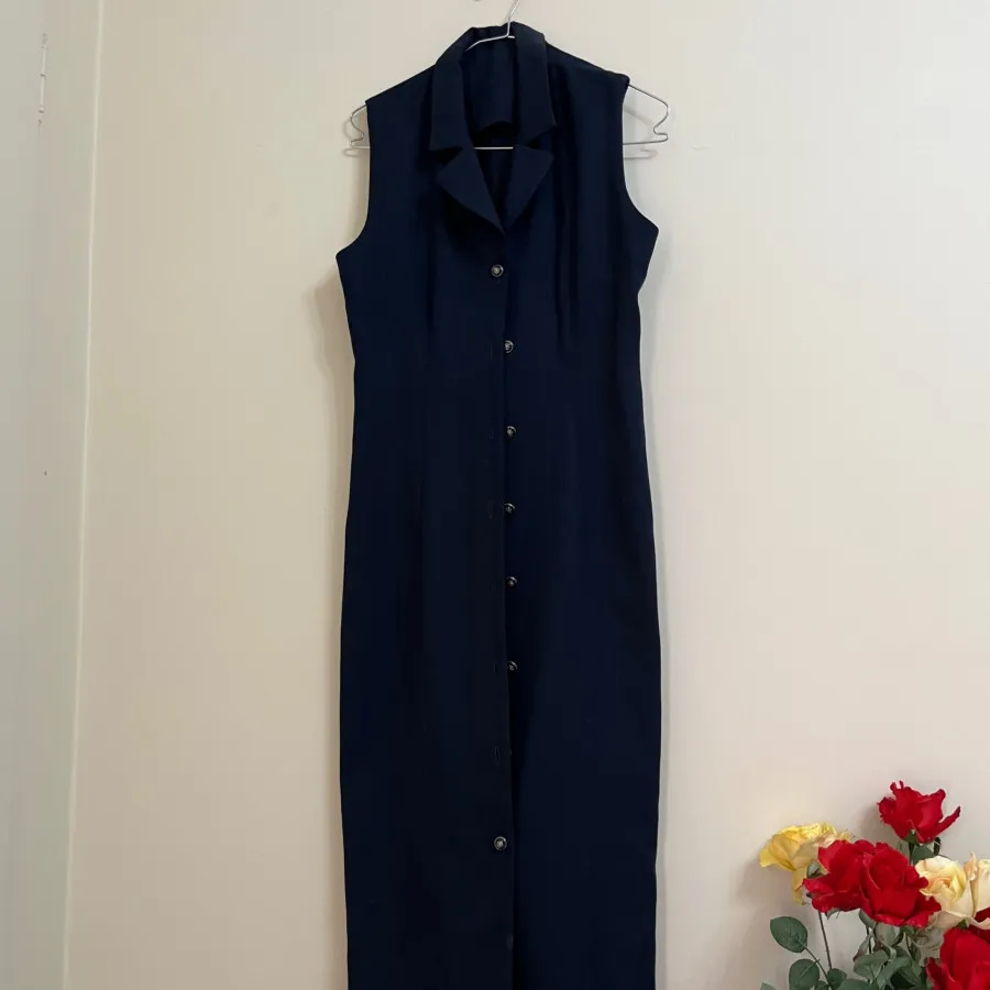 سارافون بلند سرمه ای