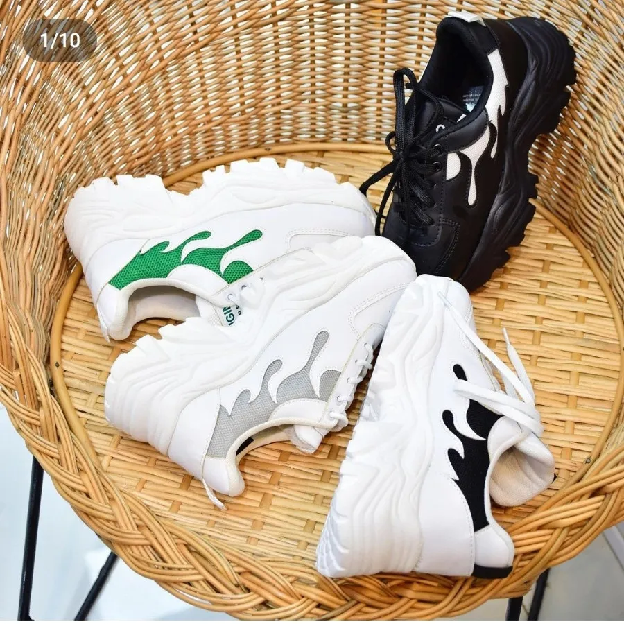 کفش کتانی لژبلندآتشی