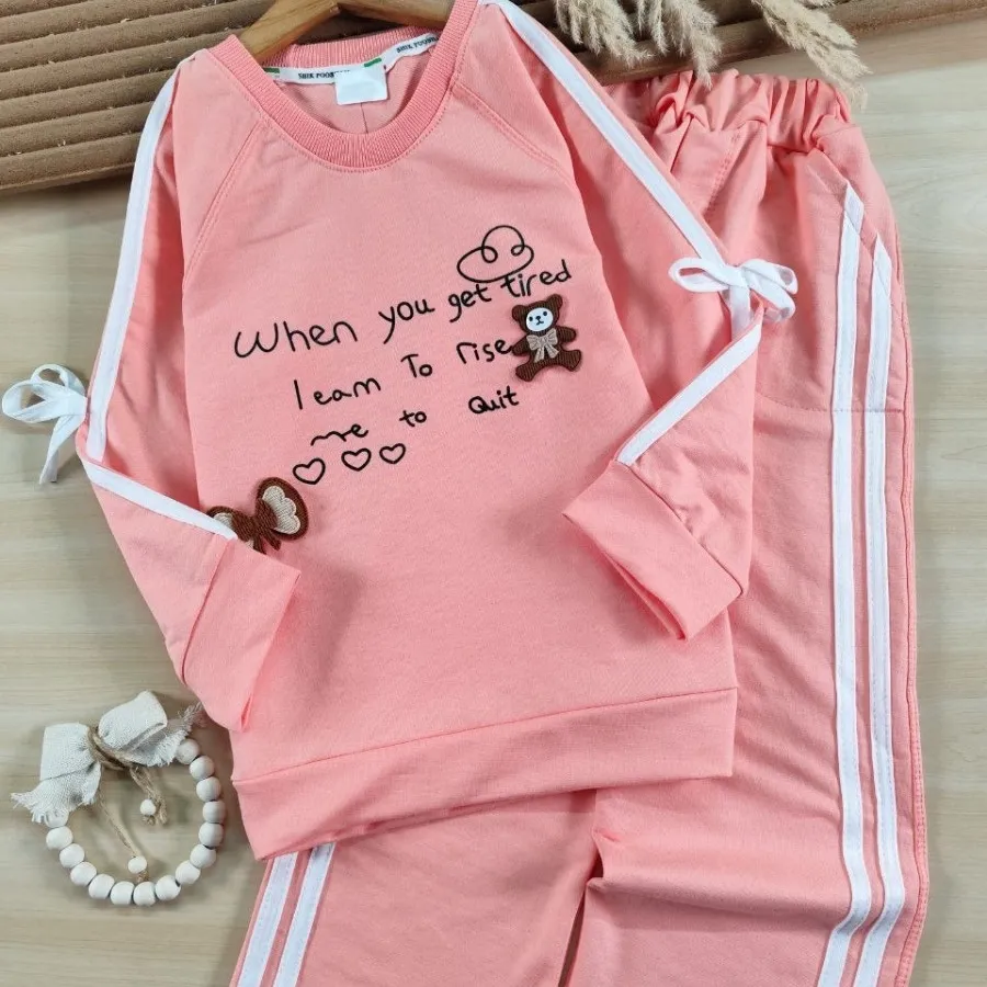 بلوز و شلوار تدی و پاپیون