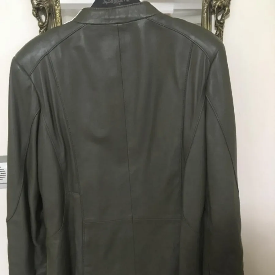 کت زنانه چرم مشهد