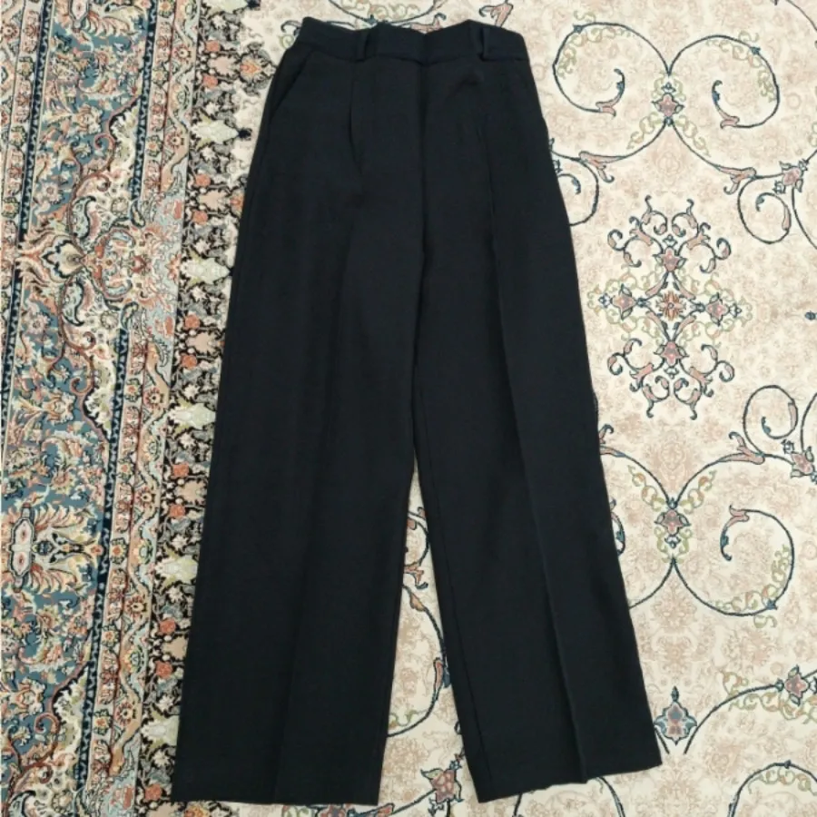 شلوارکرپ سورمه ای کاملانو