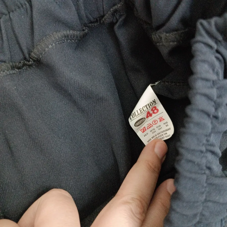 شلوارکرپ سورمه ای کاملانو