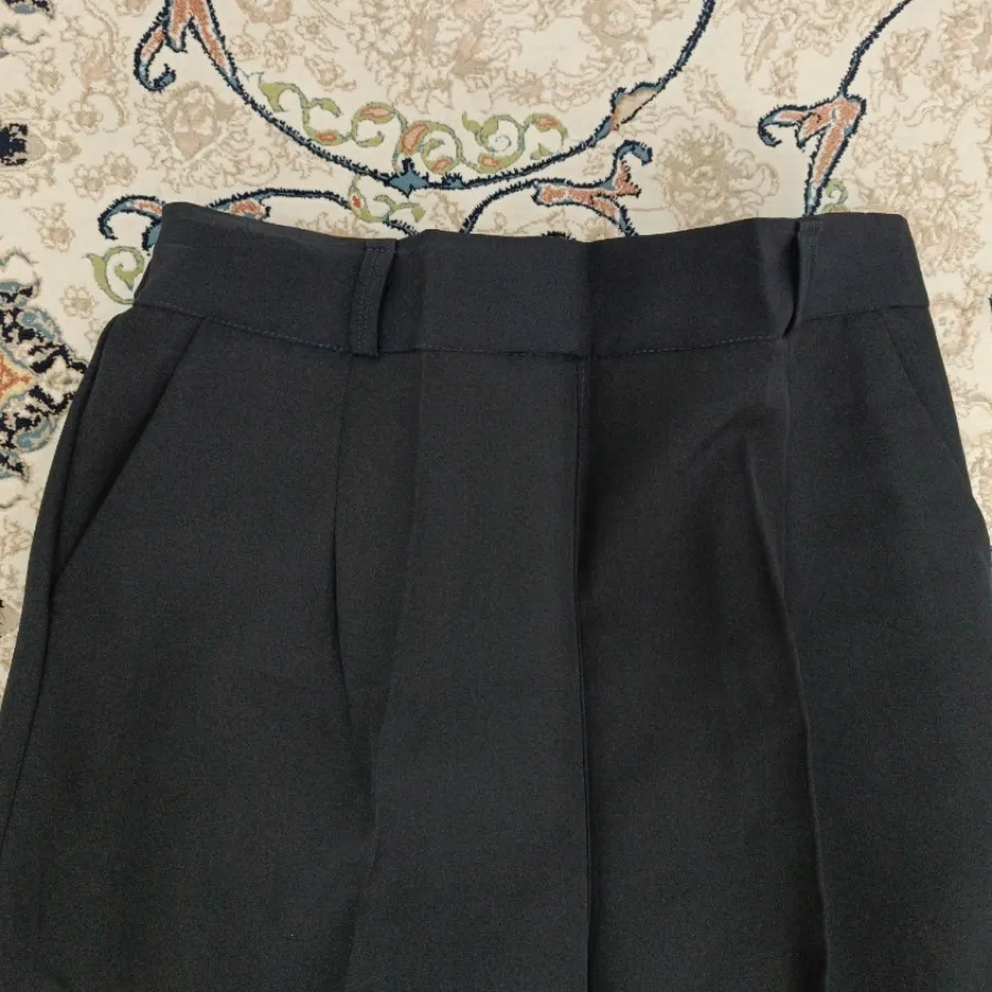 شلوارکرپ سورمه ای کاملانو