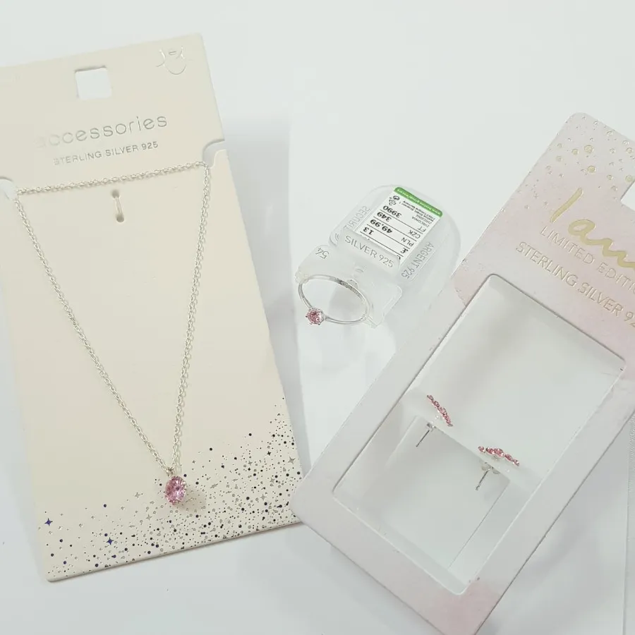 ست نقره 925 سنگ زیرکنیا