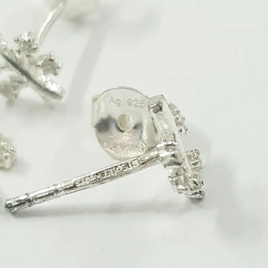 گردنبند گوشواره نقره 925