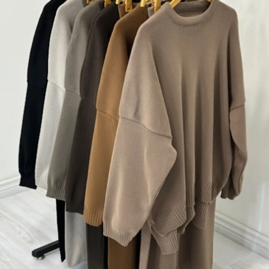 ست بلوز شلوار بافت