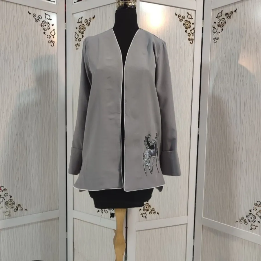 کت مانتو گلدوزی