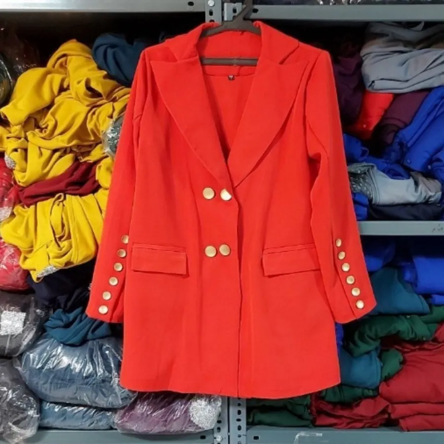 کت مانتویی قرمز یلدایی