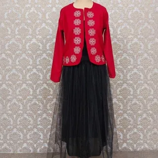 ست یلدایی کت دامن