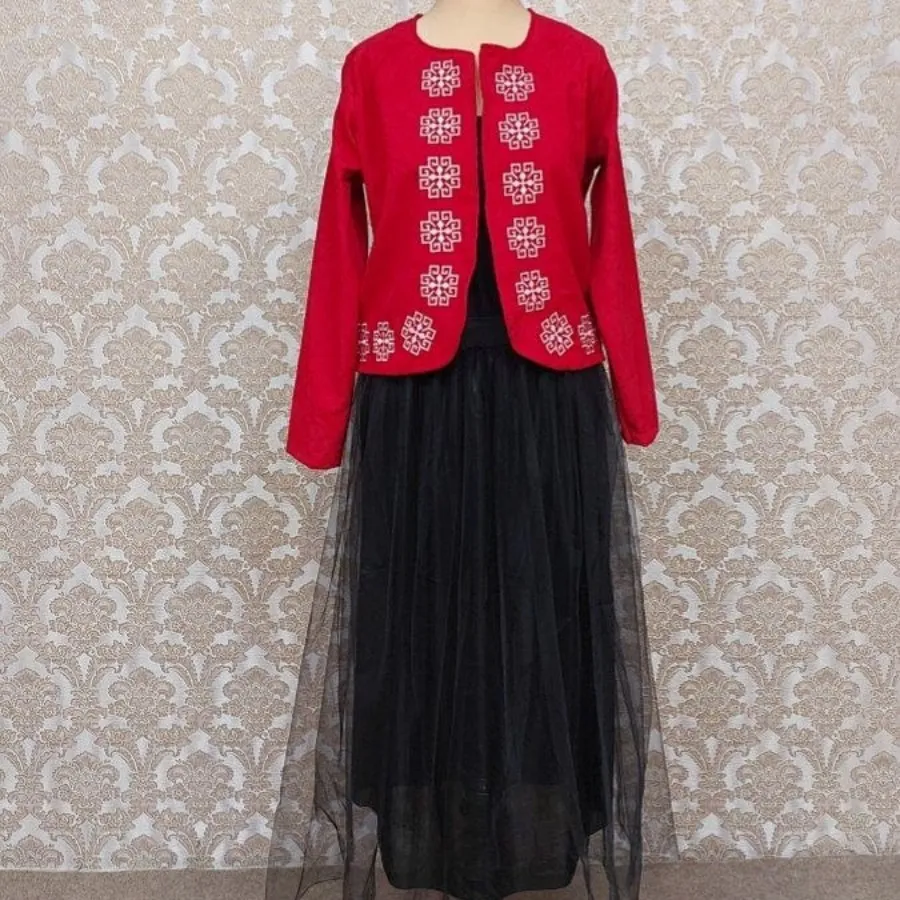 ست یلدایی کت دامن