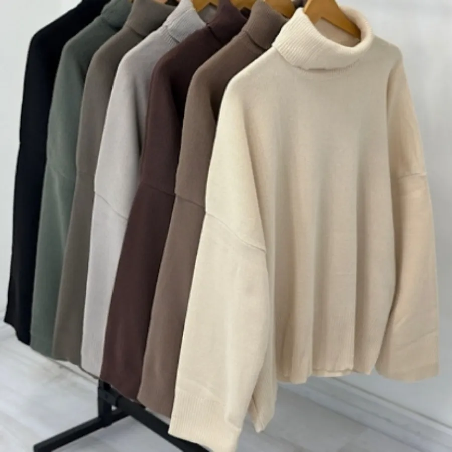 بلوز بافت یقه اسکی