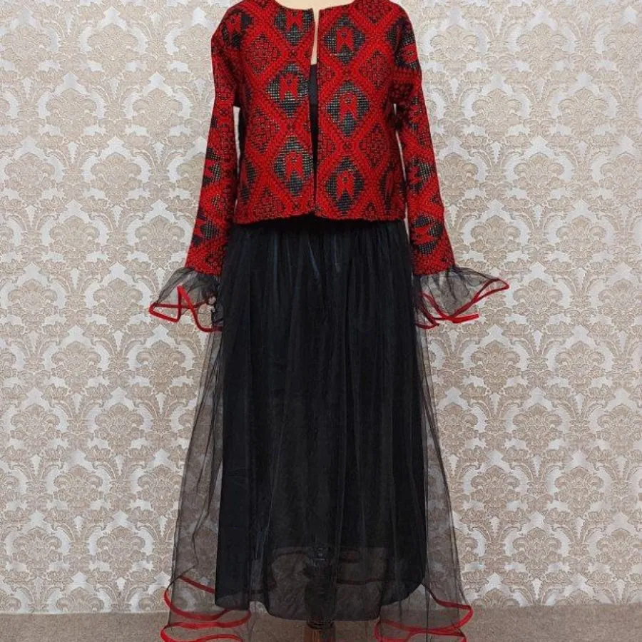 ست یلدایی کت دامن