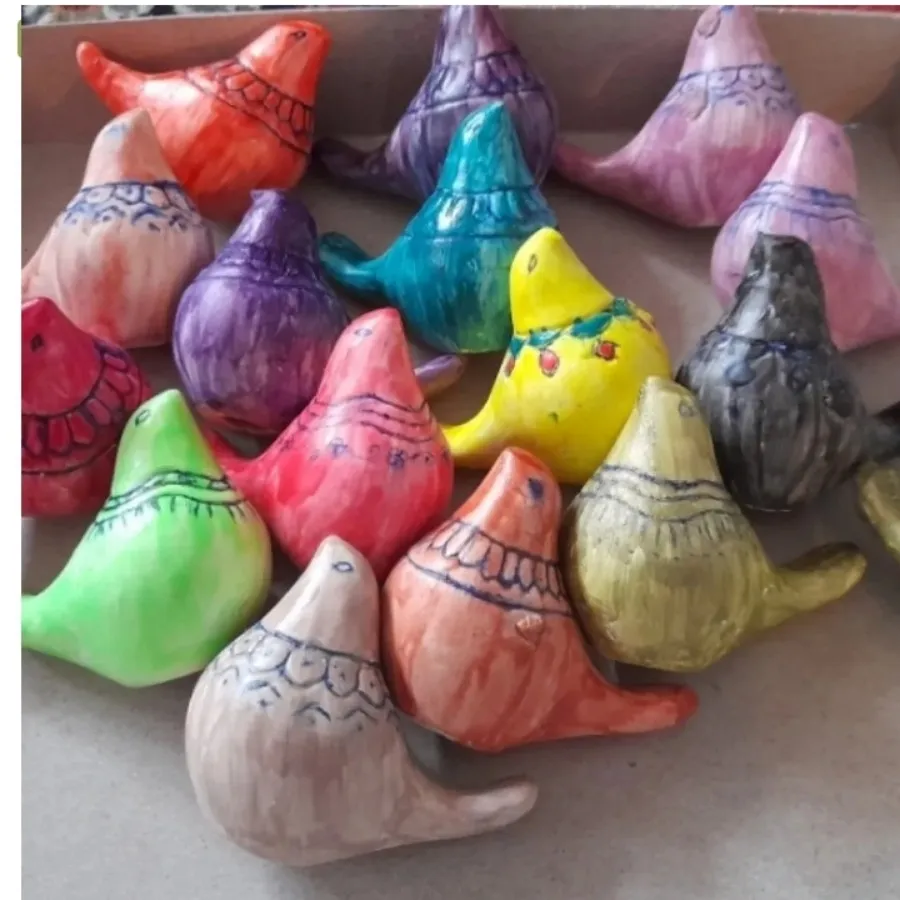 پرنده سفالی