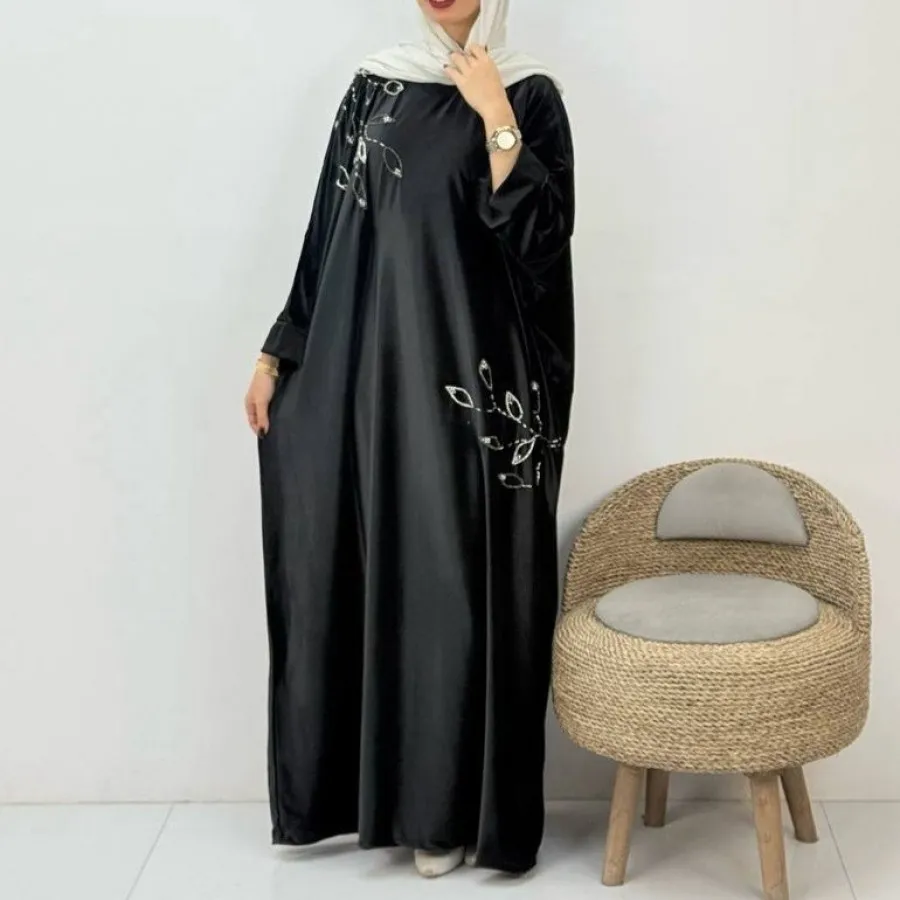 مانتو عبایی گلبرگ