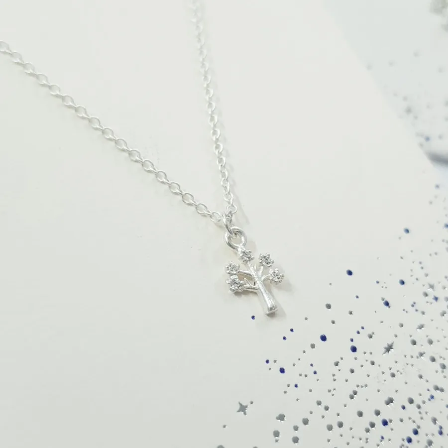 گردنبند گوشواره نقره 925