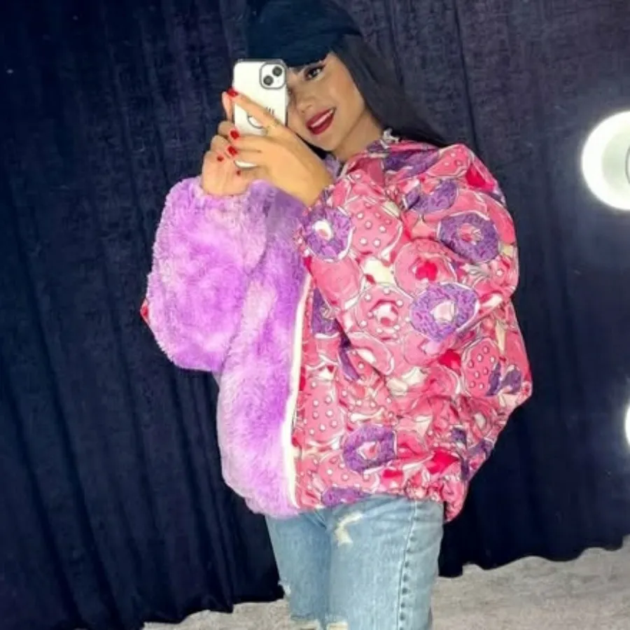 کاپشن  عروسکی آبرنگی