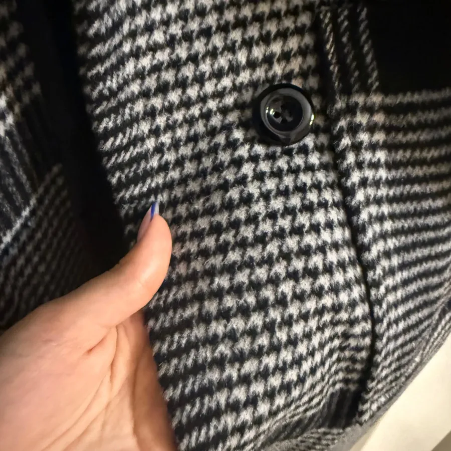 کت بلند چهارخونه خیلی شیک