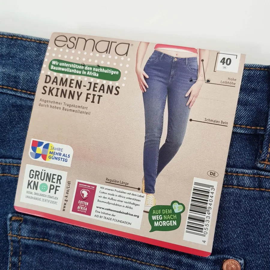 شلوار جین اسکینی اسمارا