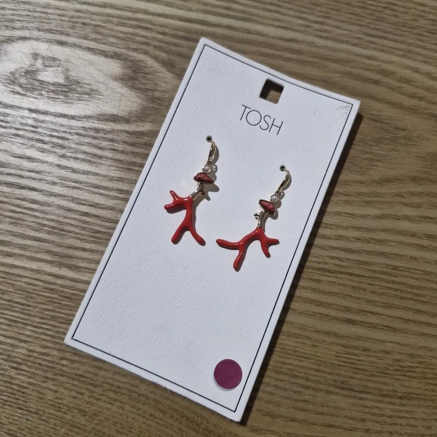 گوشواره میناکاری TOSH