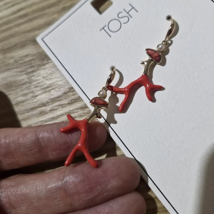 گوشواره میناکاری TOSH