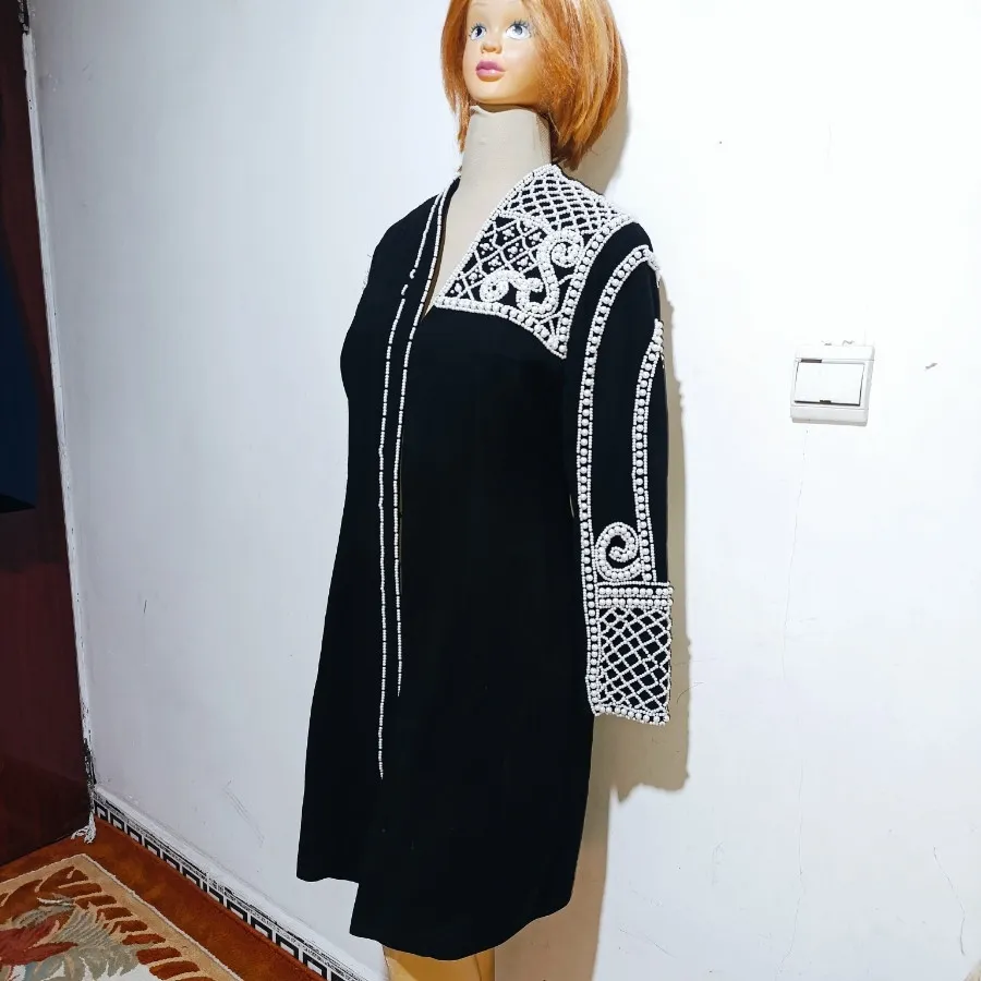 کت مجلسی مرواریددوزی