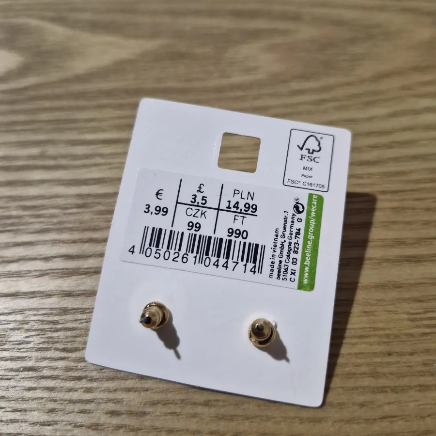 گوشواره اروپایی برگ