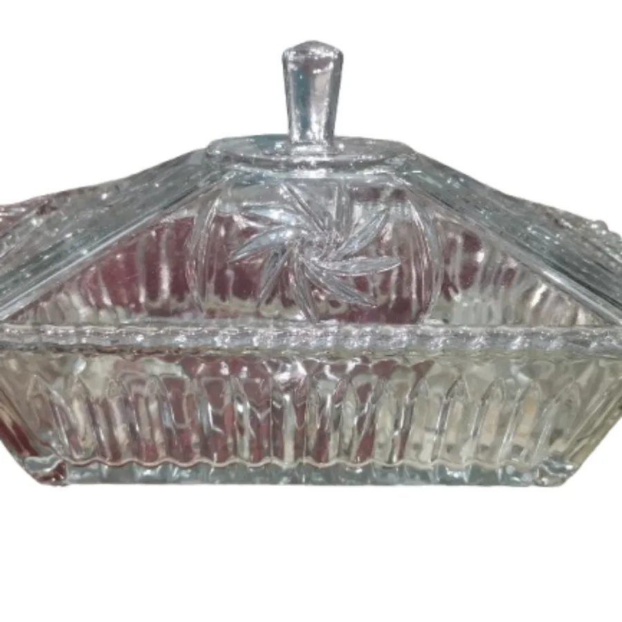 بیسکویت خوری درب دار بلور