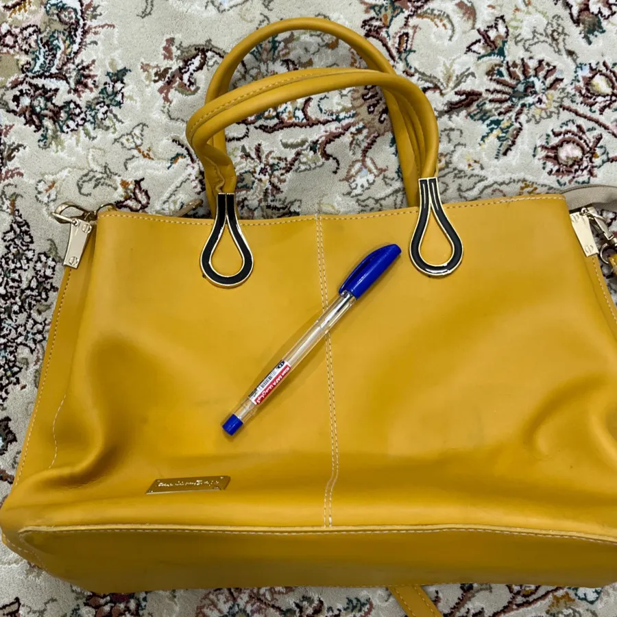 کیف زرد خوشرنگ